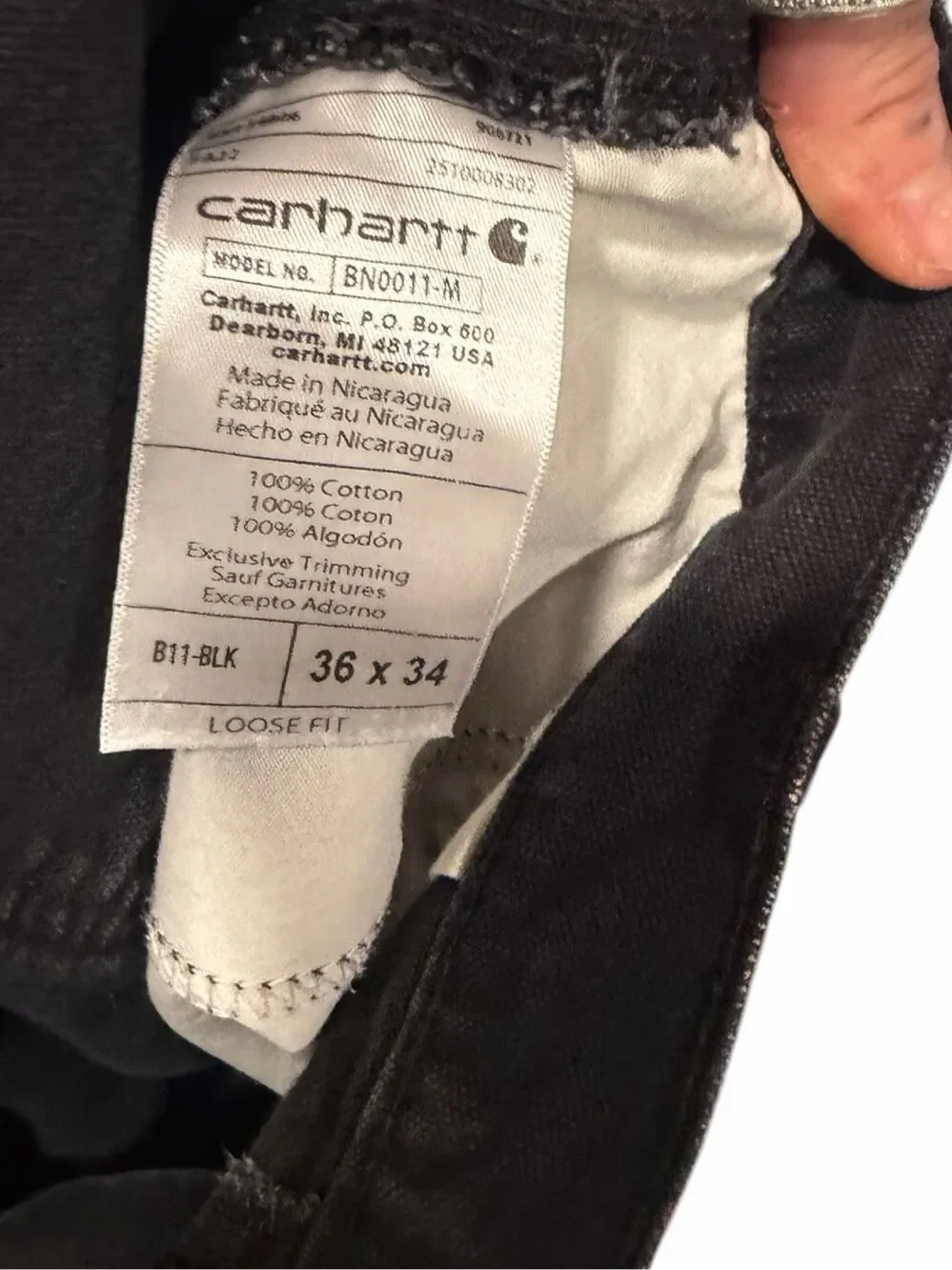 Carhartt classic washed